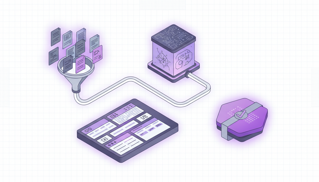 Raydocs aggregates multiple ESG reports, identifies relevant sections, and structures the required metrics in one pipeline.